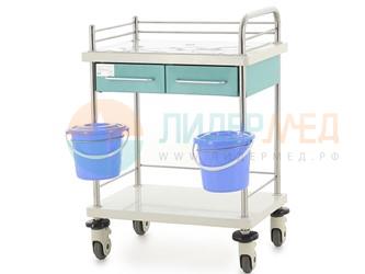 Тележка медицинская СТ008 ТМ-012АН-00 в СПб- Лидермед 